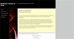 Desktop Screenshot of montanafriendsofjung.org