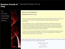Tablet Screenshot of montanafriendsofjung.org